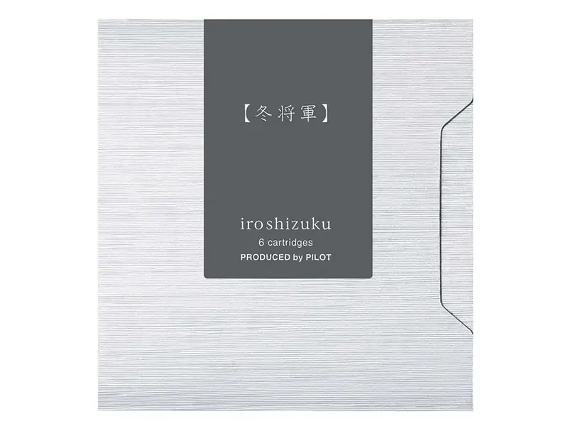 Pilot Iroshizuku cartridge 6 pack - Grey Fuyu-Syogun