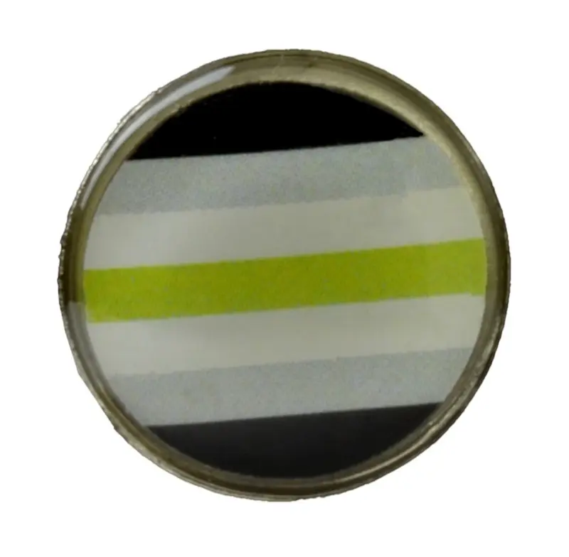 Pin - Agender (rund)