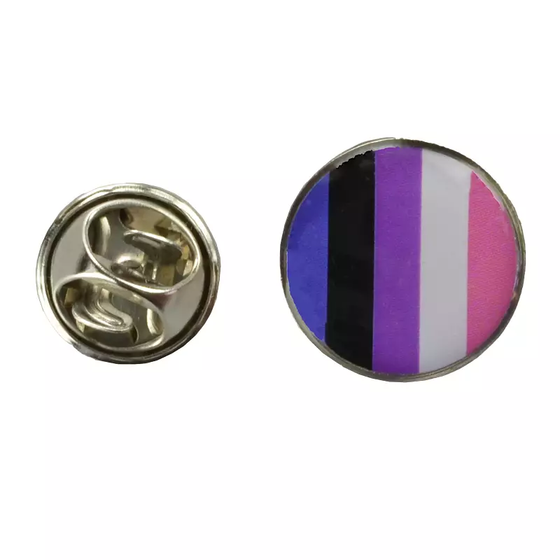 Pin - Genderfluid (rund)