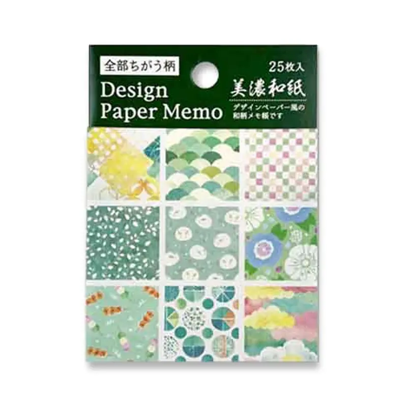 Pine Book Design Paper Memo - Chitose / Mino Washi