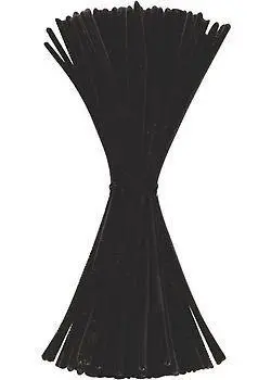 Piprensare 30cm Glansiga Svart 100/fp