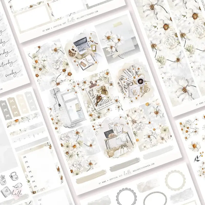 Planner Sticker Kit - At Home
