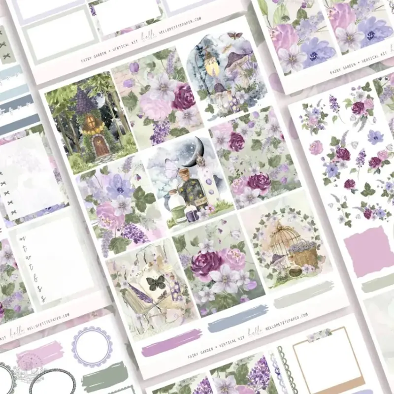 Planner Sticker Kit - Fairy Garden