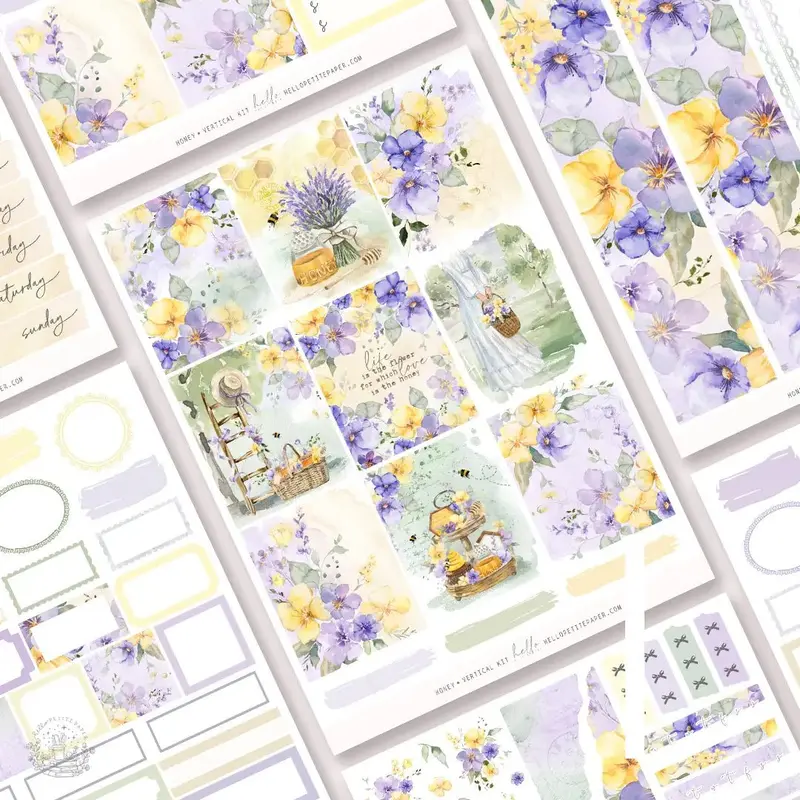 Planner Sticker Kit - Honey