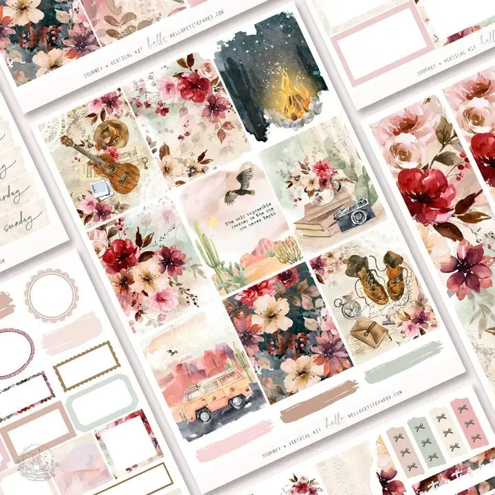Planner Sticker Kit - Journey