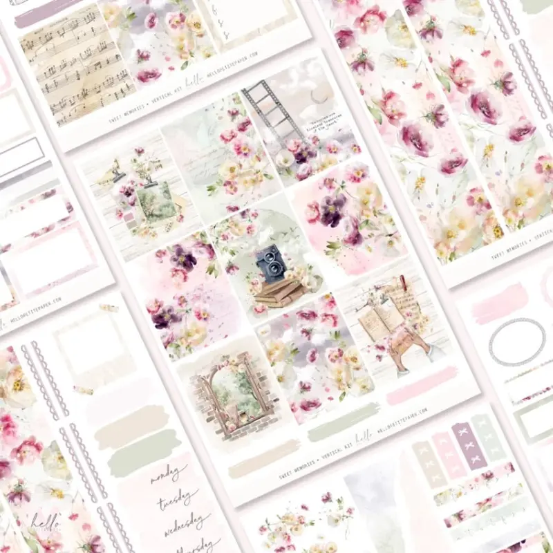 Planner Sticker Kit - Sweet Memories
