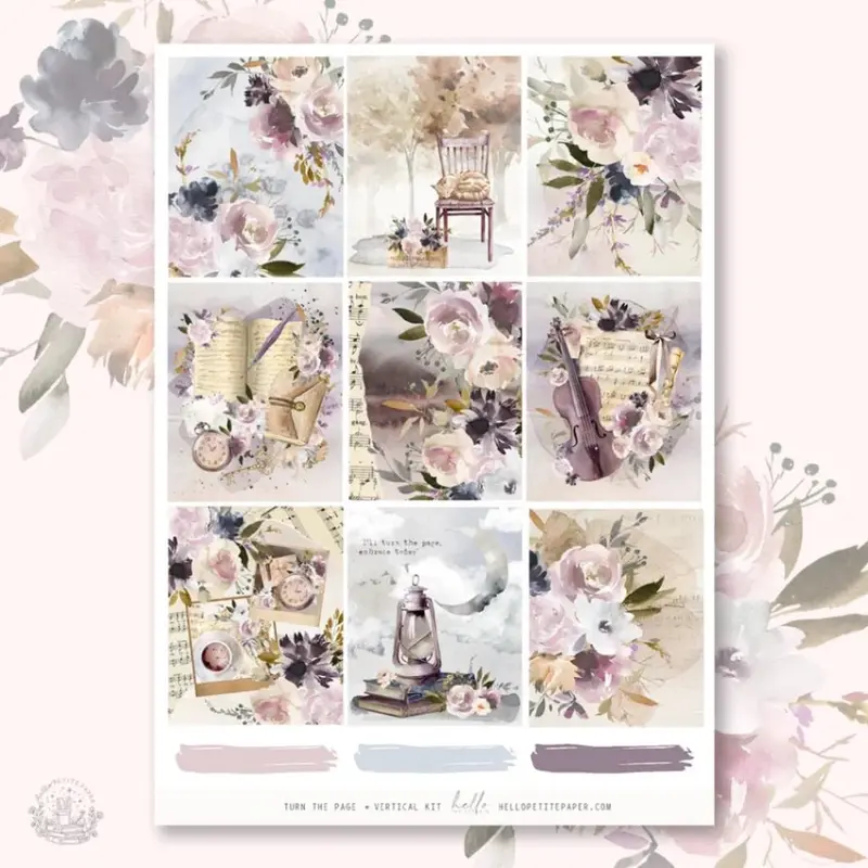 Planner Sticker Kit - Turn the Page