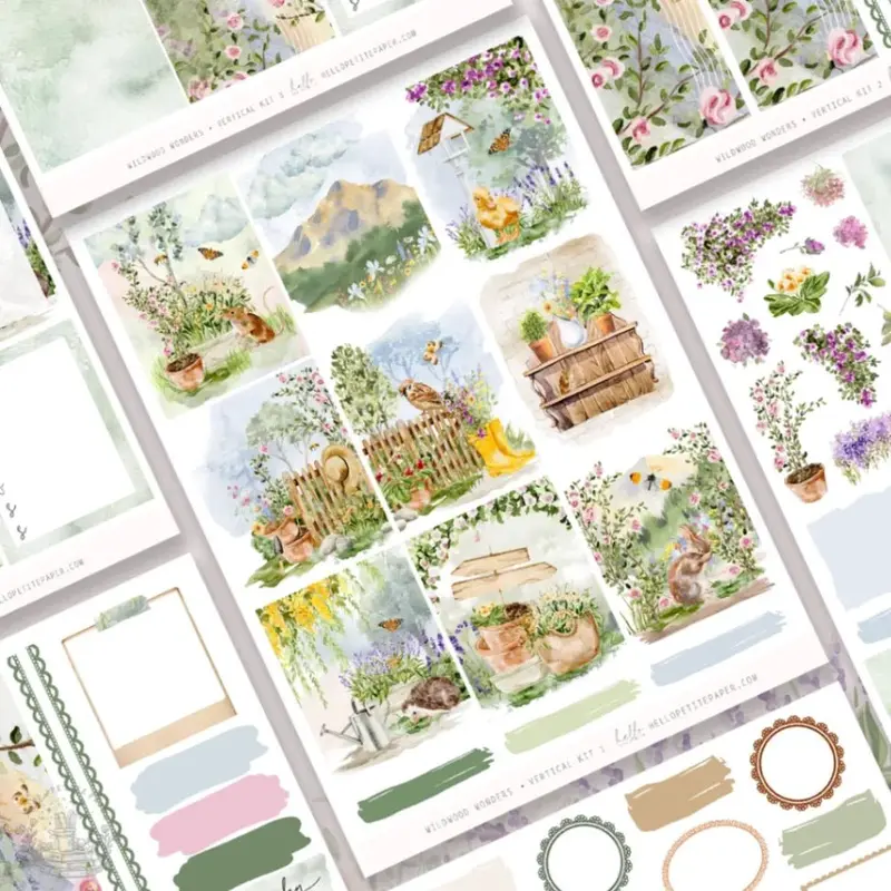 Planner Sticker Kit - Wildwood Wonders