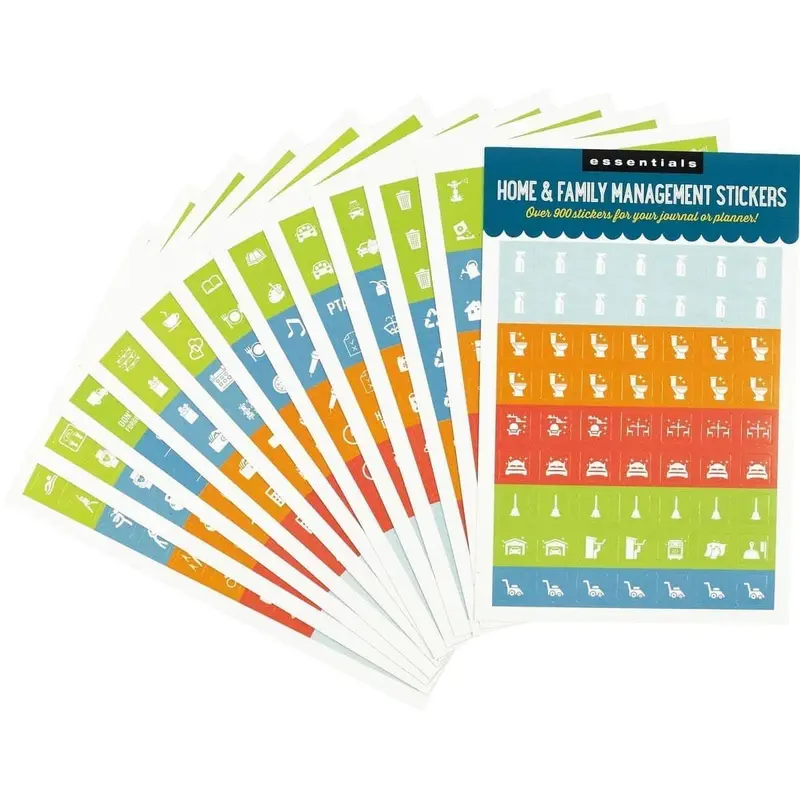 Planner stickers Kalenderstickers - Home & family management stickers