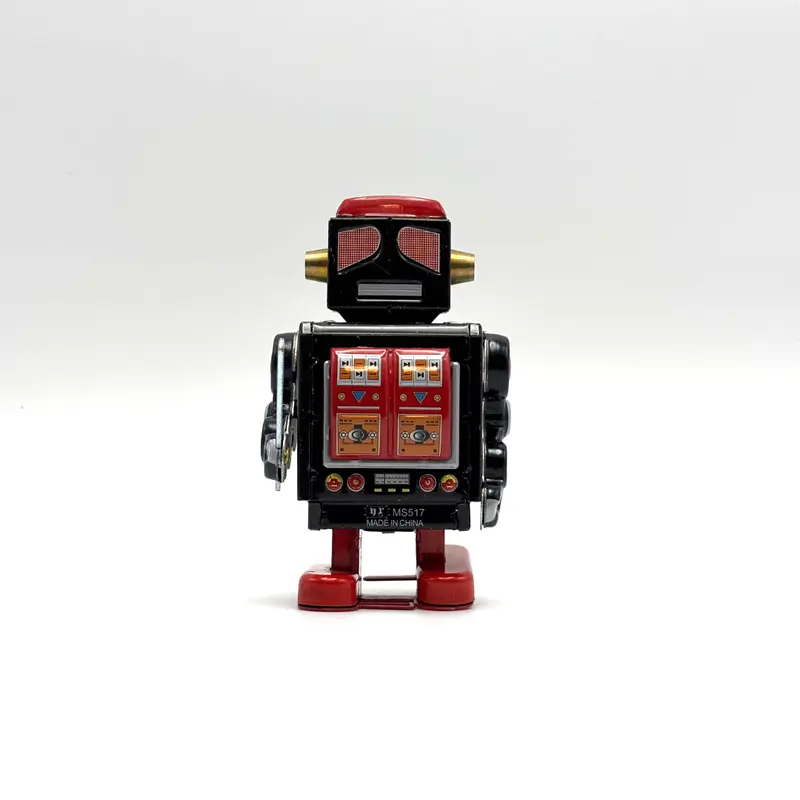 Plåtrobot, Svart
