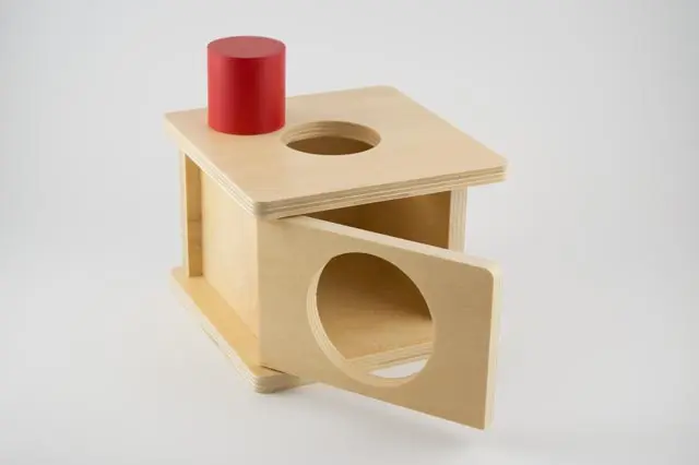 Plocka-i-låda med stor cylinder