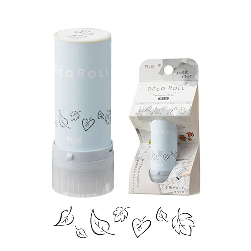 PLUS Deco Roll Stamp - Leaf [11mm]