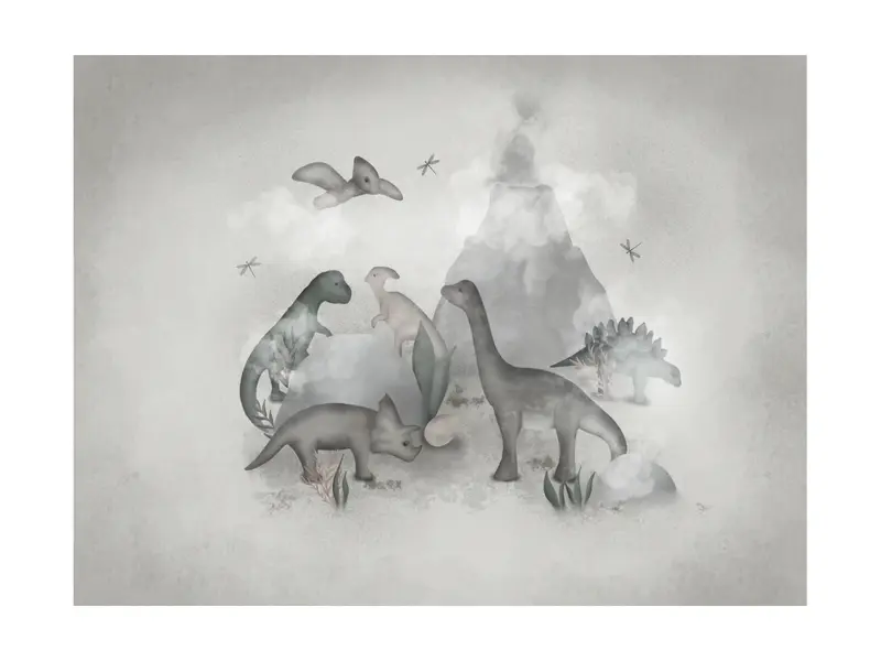 Poster Dinosaurievärld