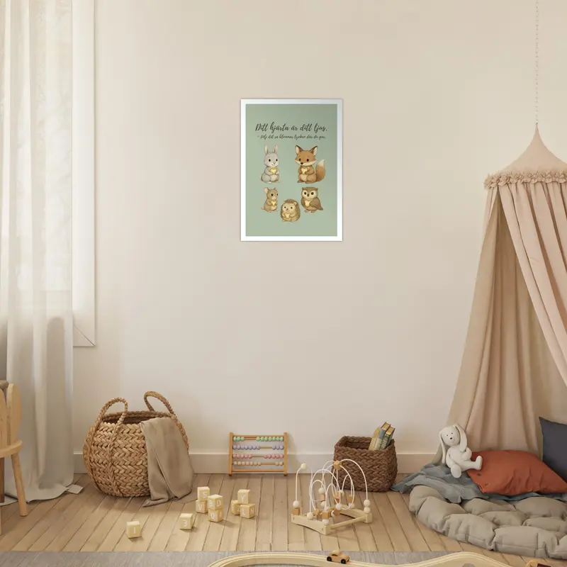 Poster - Ditt hjärta är ditt ljus