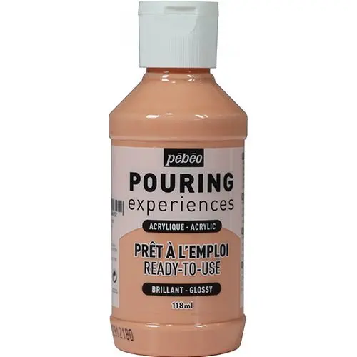 Pouringfärg Pebeo Experiences - 118 ml Glossy - Portrait Pink