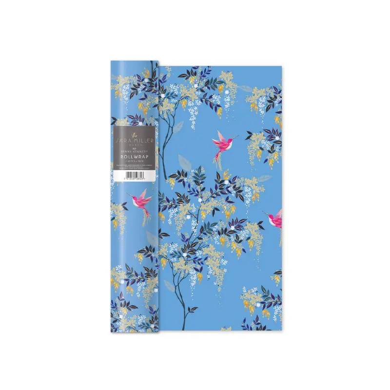 Presentpapper, Blue Hummingbird (Sara Miller)