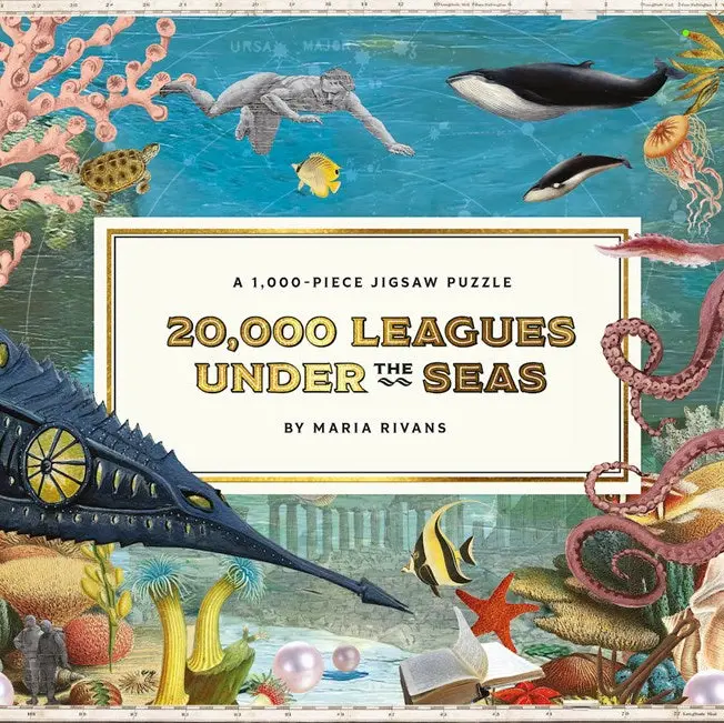 Pussel,  20,000 Leagues Under the Sea (1 000 bitar)