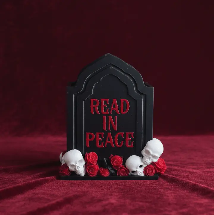Read In Peace Bookmark Holder