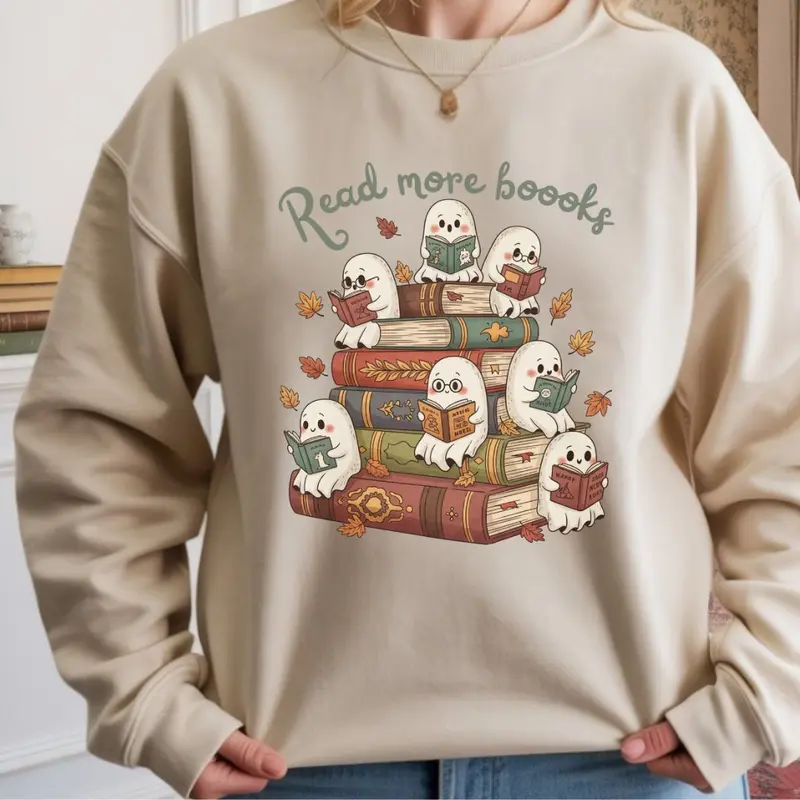 Read more books - Collegetröja