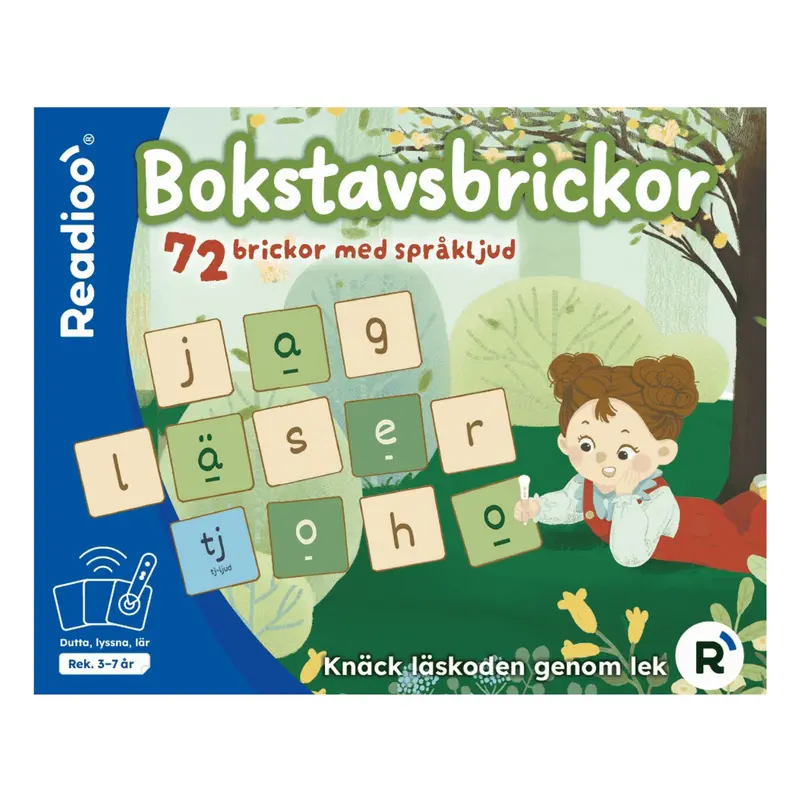 Readioo Bokstavsbrickor