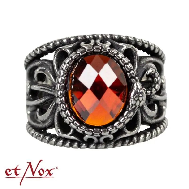 Red Snake, ring i rostfritt stål, från etNox
