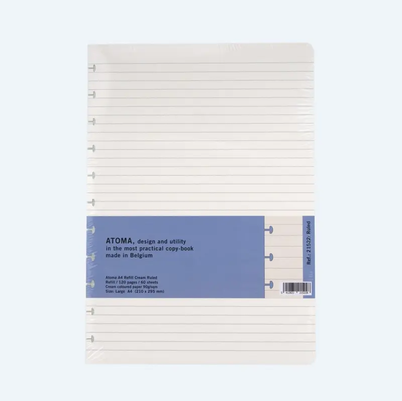 Refill Atoma Notebook A4 - Linjerad