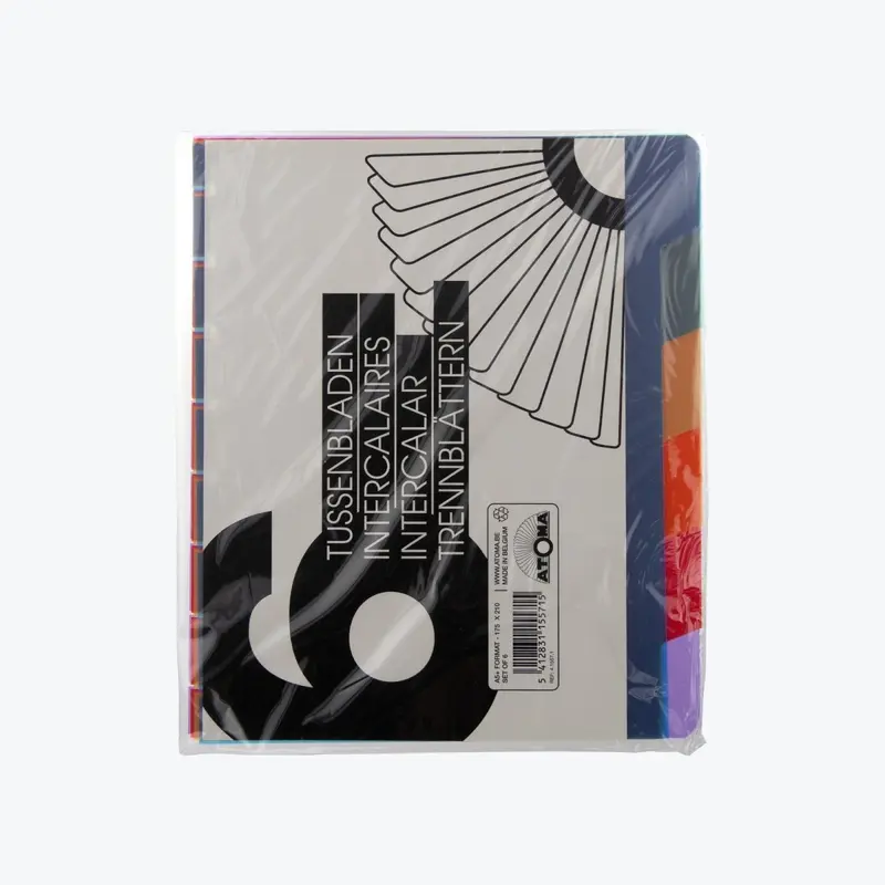 Refill Atoma Notebook A5 - Index 6 flikar