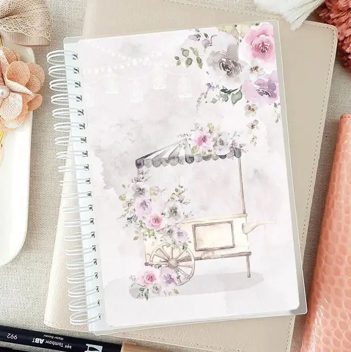 Reusable Sticker Storage - Secret Garden