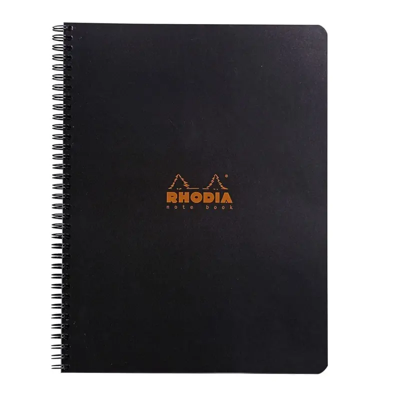 Rhodia Spiralblock A4+ Linjerat Långsida