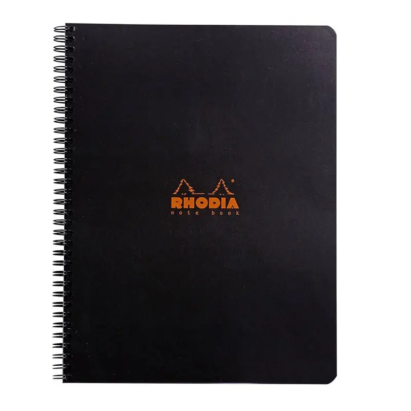 Rhodia Spiralblock A4+ Rutat Långsida