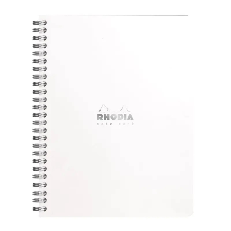 Rhodia Spiralblock A5+ Dotted Långsida Vit