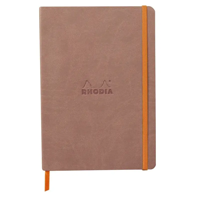 Rhodiarama Anteckningsböcker Dotted Rosewood