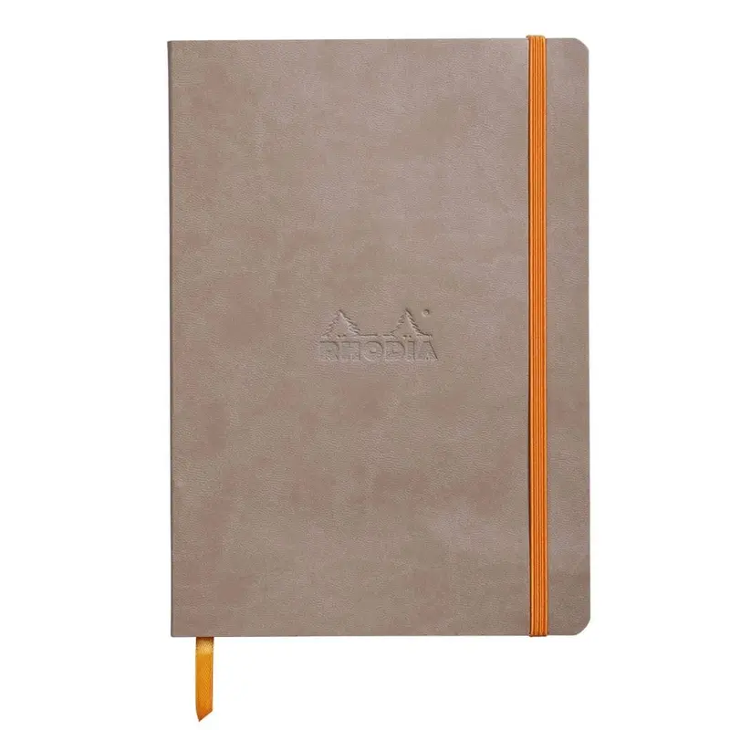 Rhodiarama Anteckningsböcker Dotted Taupe