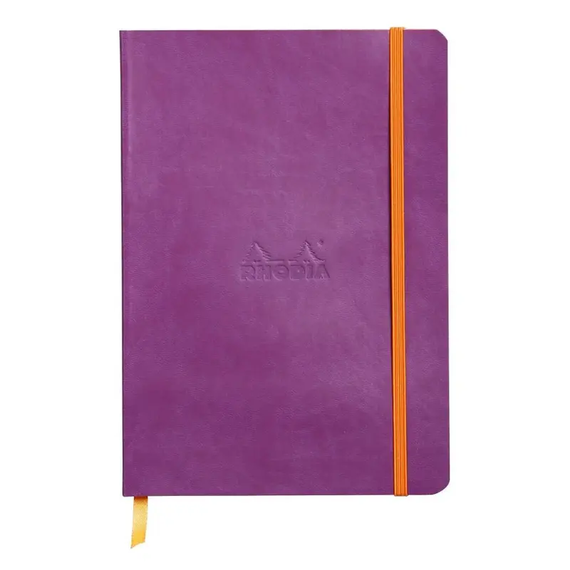 Rhodiarama Anteckningsböcker Rutad Purple