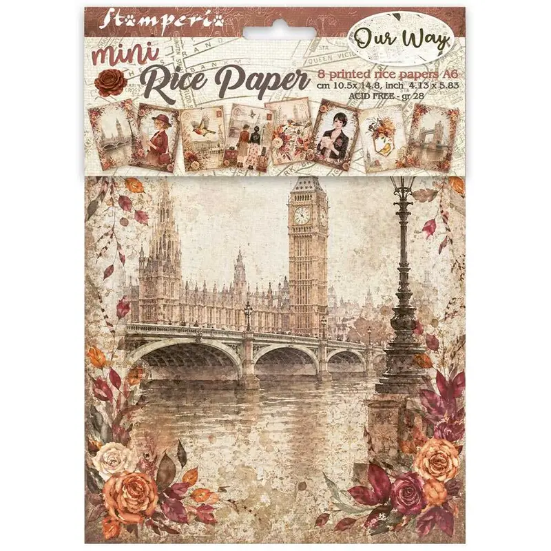 Rice Paper A6 - 8-pack - Our Way