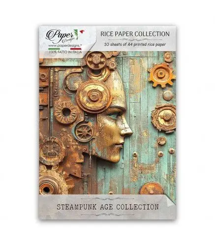 Rice Paper Decoupage A4 10-pack - Steampunk