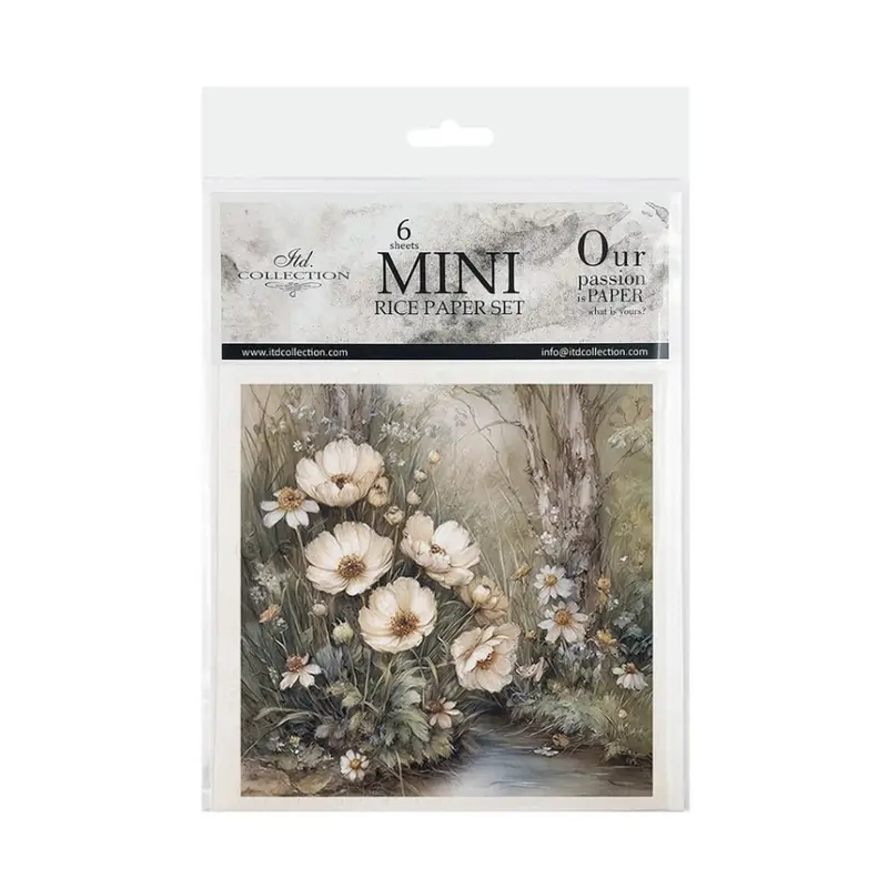 Rice paper Set - 15 x 15 - Spring Journey