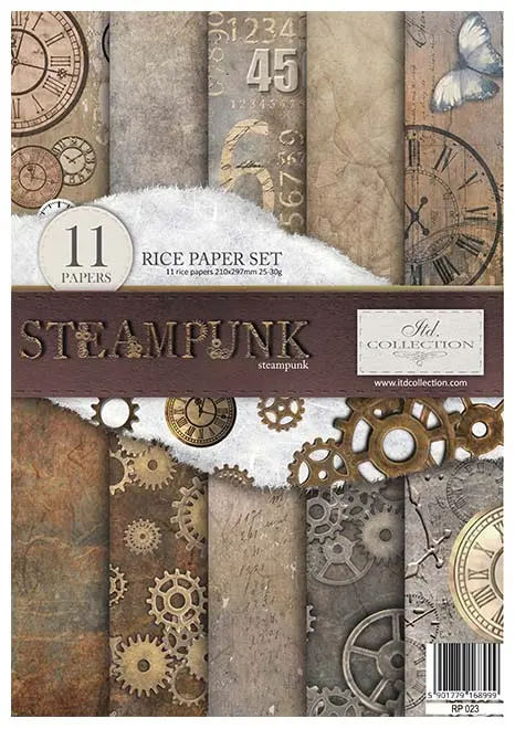 Rice paper set - A4 - Steampunk