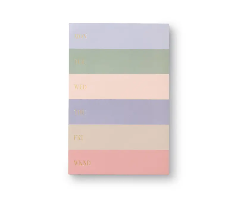 Rifle Paper Muted Colorblock Memo Notepad - nyhet