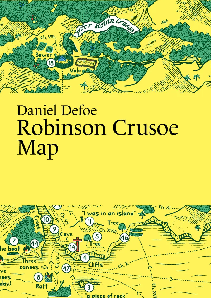Robinson Crusoe Map