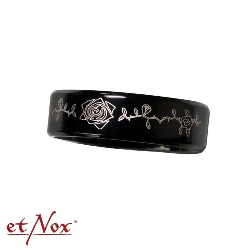 Rose Vine, ring i rostfritt stål, från etNox