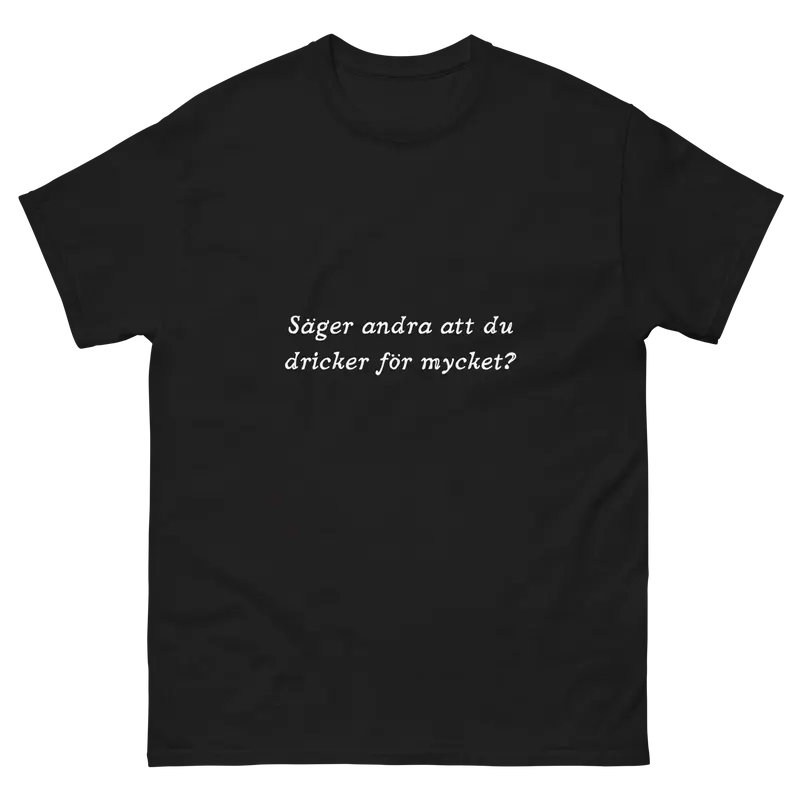 Säger andra att du dricker för mycket?