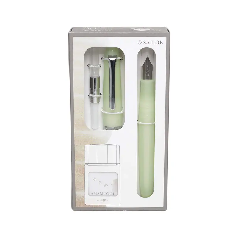 SAILOR Profit Jr.+10 Fountain Pen × Yurameku Ink Set - AMAMOYOI