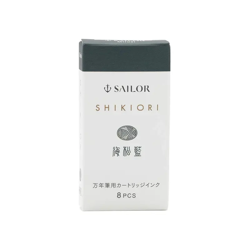 Sailor Shikiori Miruai Fountain Pen Ink Cartridge