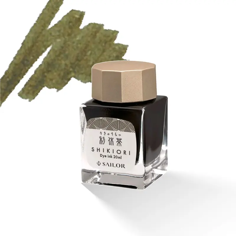 Sailor Shikiori Rikyucha Ink 20ml Bottle