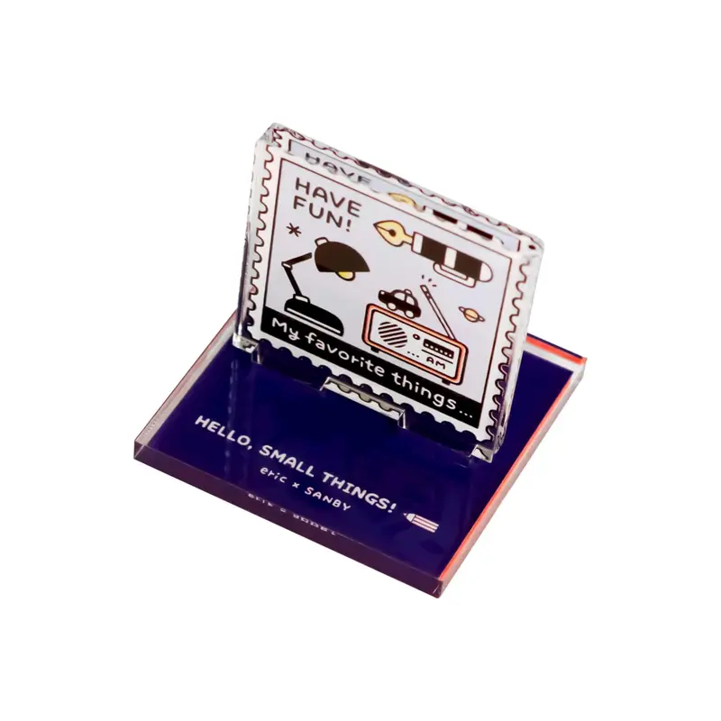 SANBY × Eric Small Things Acrylic Stand Stamp - Postage Stamp