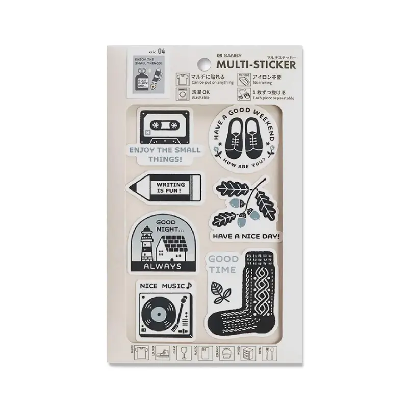 SANBY × Eric Small Things Multi-Sticker - Favorite