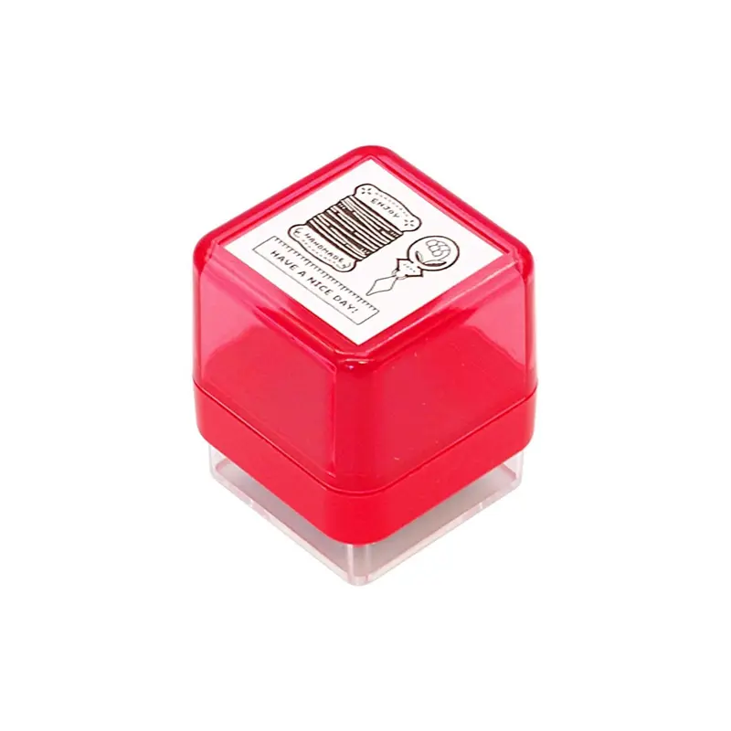 SANBY × Eric Small Things Pre-inked Stamp - Seal Sewing Set