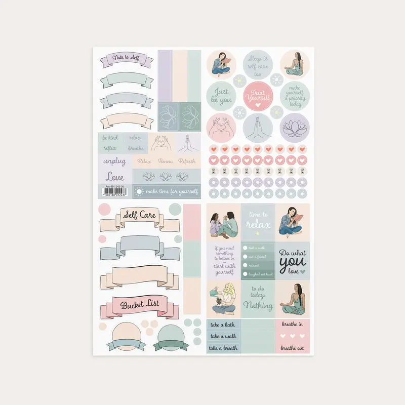 Season of Self Care Stickers