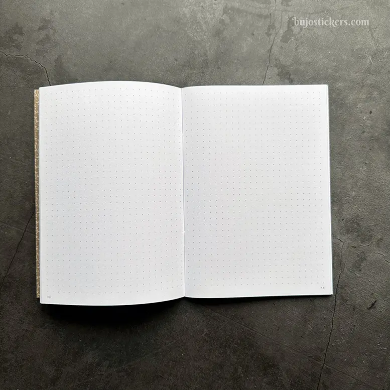 SECONDS – Traveler's Notebook B6 dotted & numbered